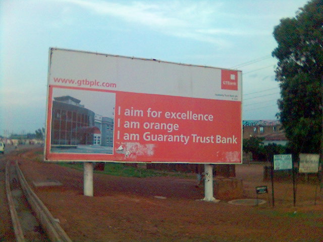 for Guaranty Trust Bank in