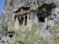 Other rock tombs above Fethiye