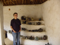 Karen standing in the showroom