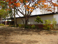 Picture of the house from Marebec's bedroom end