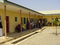 Hospital courtyard