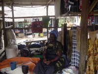 Stallholders at Akassa market