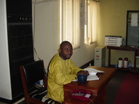 Engineer on duty in the Kapital FM transmitter hall