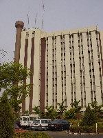 One wing of Radio House, Abuja, Nigeria