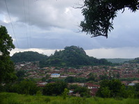 View across Kabba to Juju hill