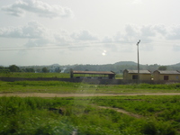Roadside scenery about an hour south of Abuja