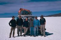 The group in front of our LandCruiser