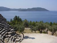 View from Kaş amphitheatre