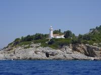 Lighthouse in Fethiye bay