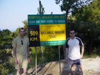 Matt and Dugly at the start