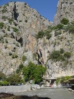 The entrance to Saklıkent gorge