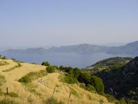 Terraces and sea above Faralya