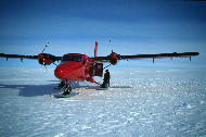 Twin Otter, front view